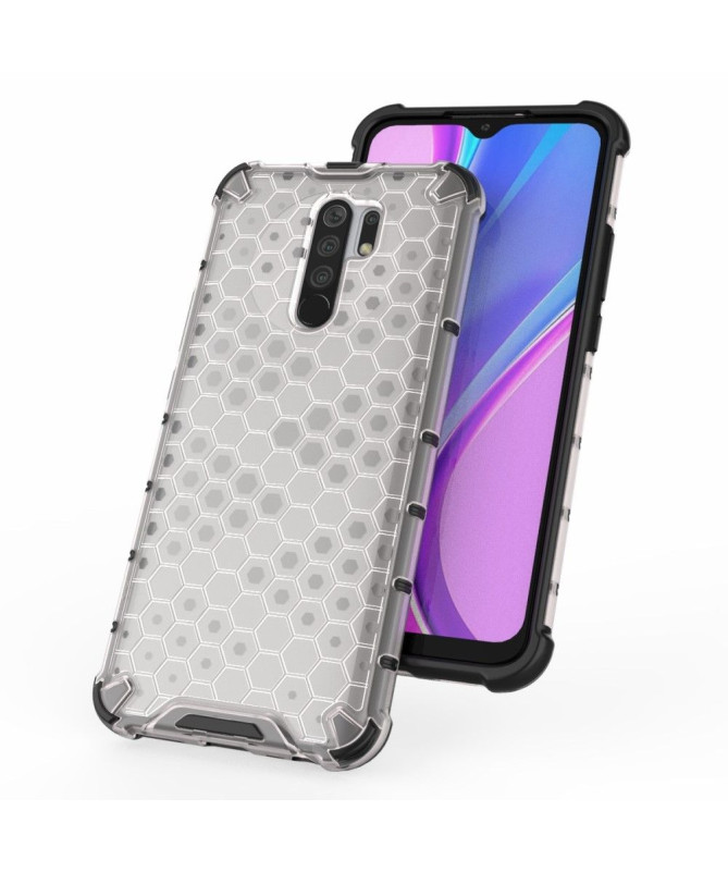 Coque Xiaomi Redmi 9 Nid d'Abeille Antichoc