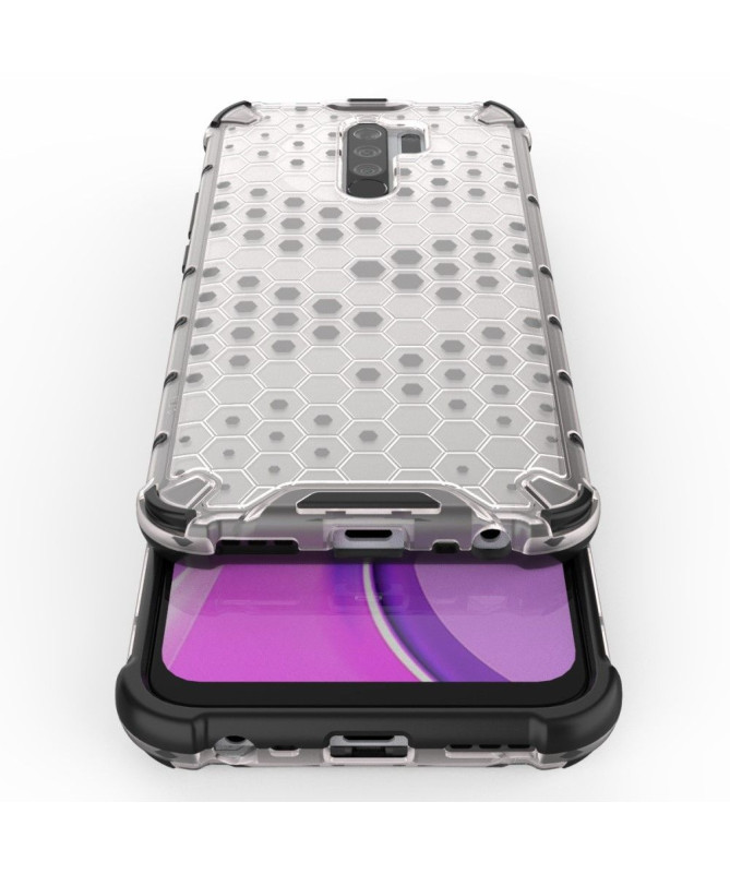 Coque Xiaomi Redmi 9 Nid d'Abeille Antichoc