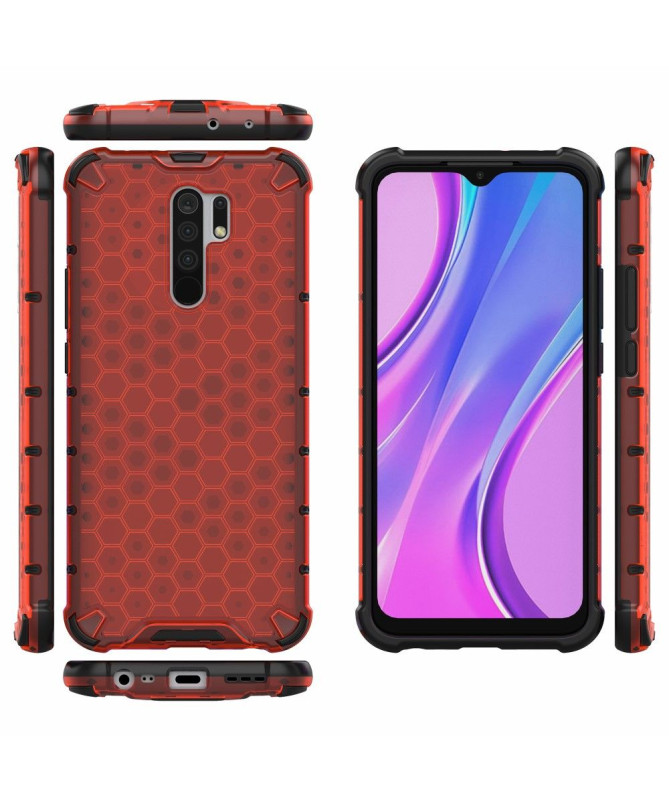 Coque Xiaomi Redmi 9 Nid d'Abeille Antichoc