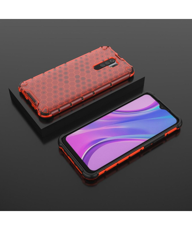 Coque Xiaomi Redmi 9 Nid d'Abeille Antichoc