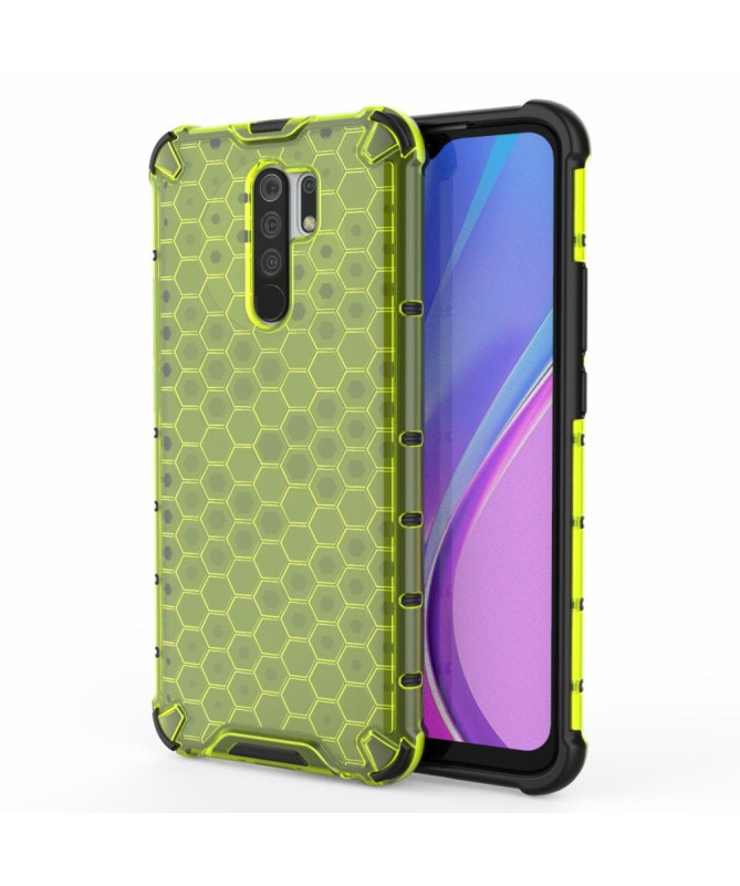 Coque Xiaomi Redmi 9 Nid d'Abeille Antichoc
