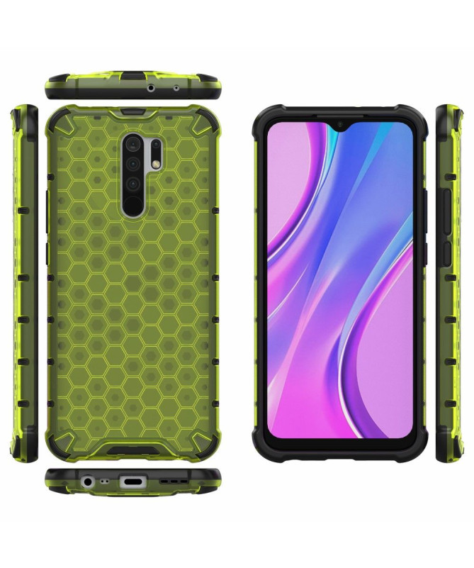Coque Xiaomi Redmi 9 Nid d'Abeille Antichoc