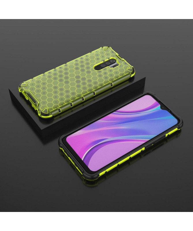 Coque Xiaomi Redmi 9 Nid d'Abeille Antichoc