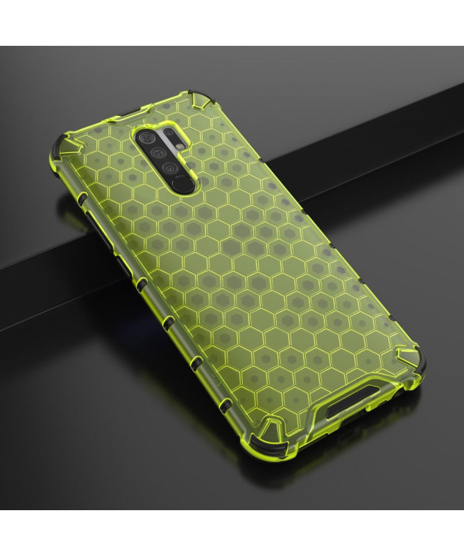 Coque Xiaomi Redmi 9 Nid d'Abeille Antichoc