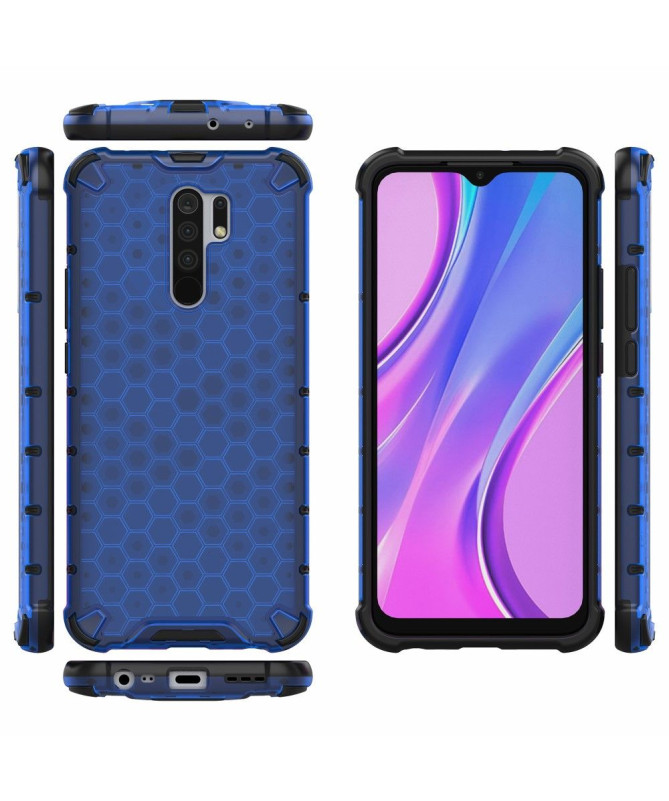Coque Xiaomi Redmi 9 Nid d'Abeille Antichoc