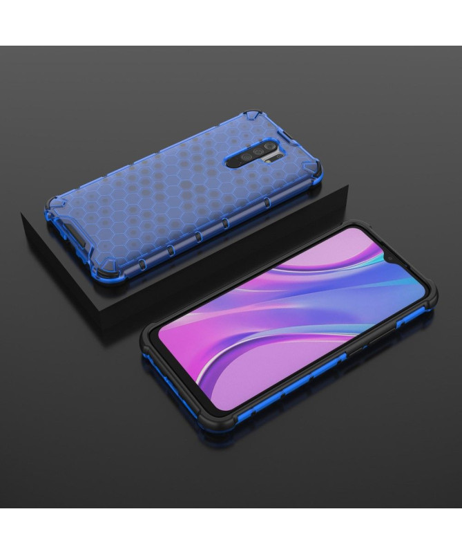 Coque Xiaomi Redmi 9 Nid d'Abeille Antichoc