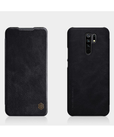 Housse Xiaomi Redmi 9 Qin Series Effet Cuir