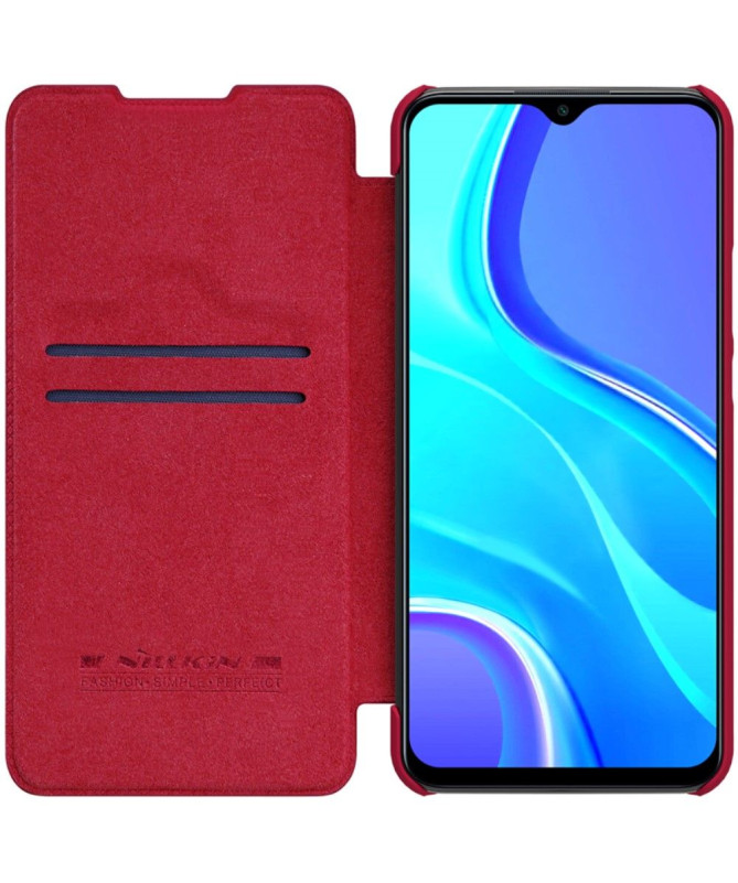 Housse Xiaomi Redmi 9 Qin Series Effet Cuir