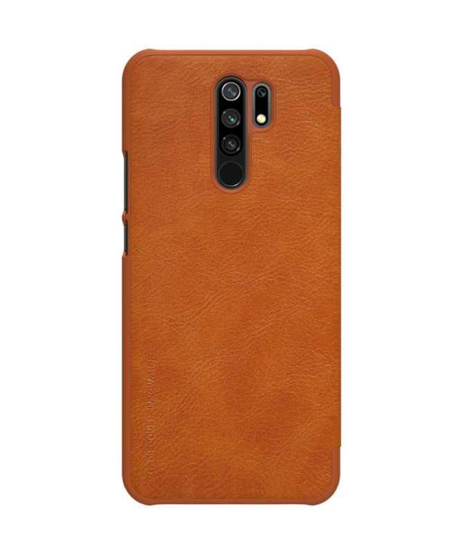 Housse Xiaomi Redmi 9 Qin Series Effet Cuir