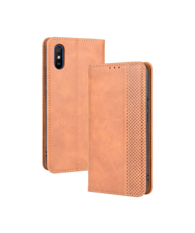 Housse Xiaomi Redmi 9A Le Cirénius style cuir