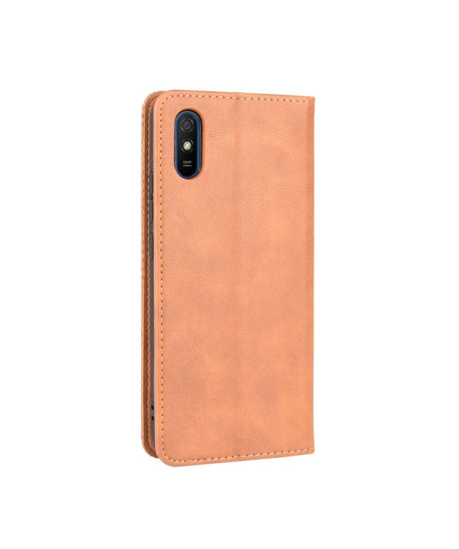 Housse Xiaomi Redmi 9A Le Cirénius style cuir