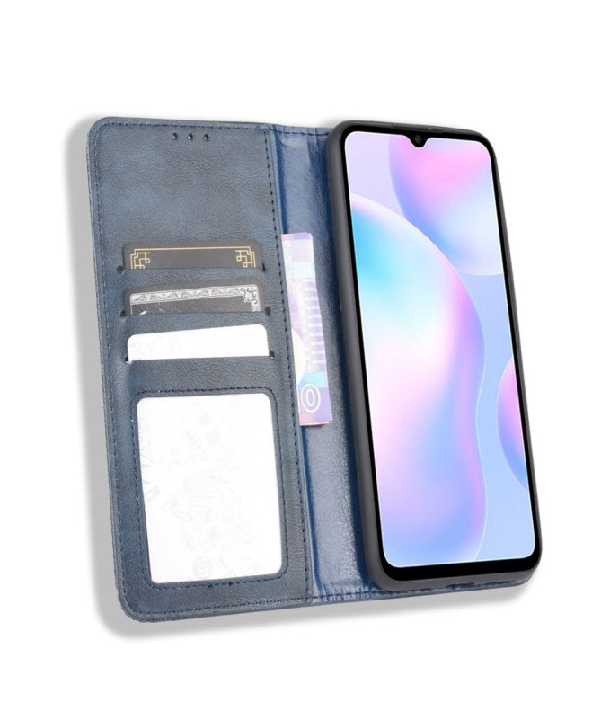 Housse Xiaomi Redmi 9A Le Cirénius style cuir