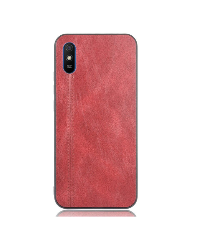 Coque Xiaomi Redmi 9A Effet Cuir Coutures