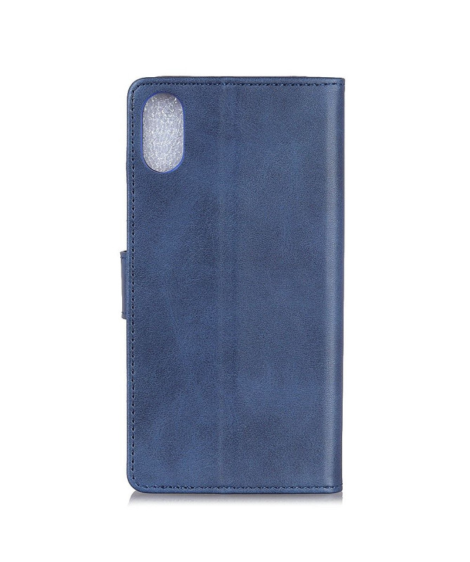 Housse Xiaomi Redmi 9A Marius effet cuir mat