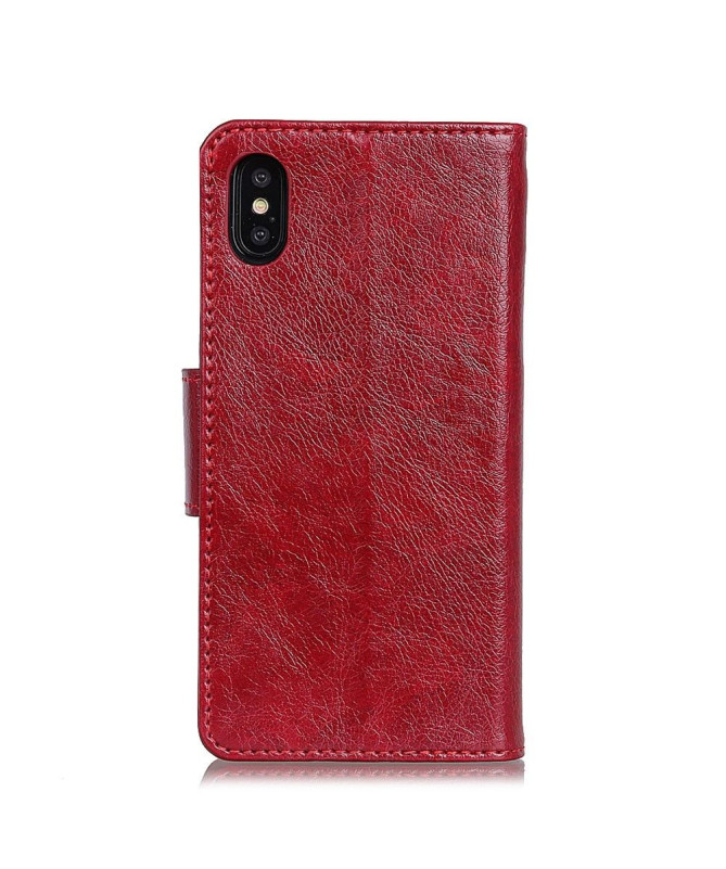 Housse Xiaomi Redmi 9A Style Cuir Vieilli