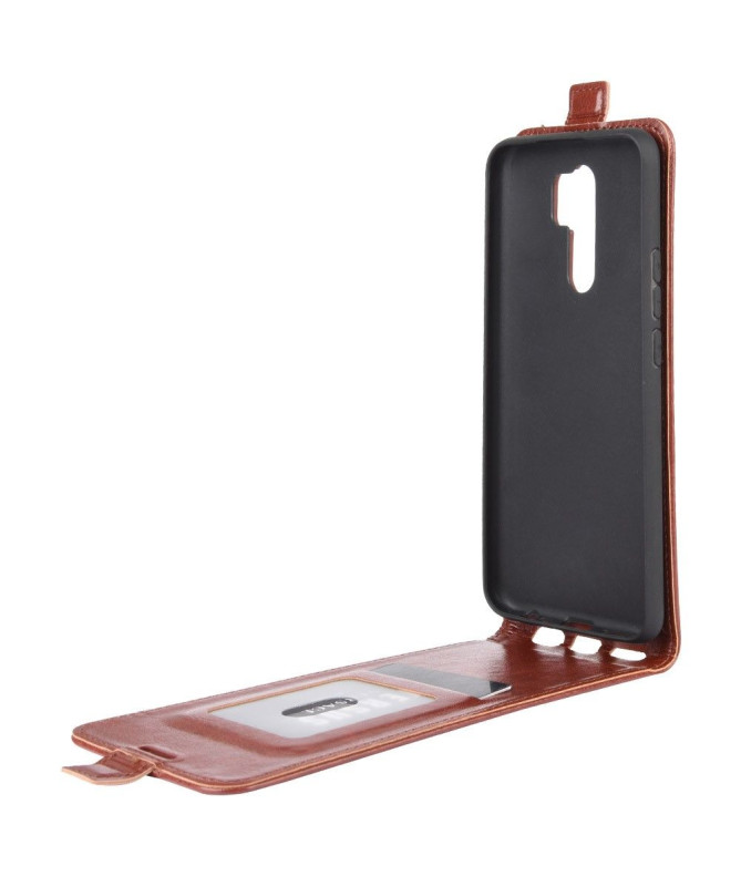 Housse Xiaomi Redmi 9 simili cuir avec rabat verticale