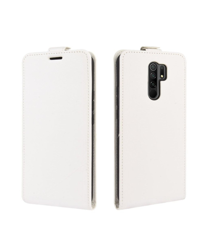 Housse Xiaomi Redmi 9 simili cuir avec rabat verticale