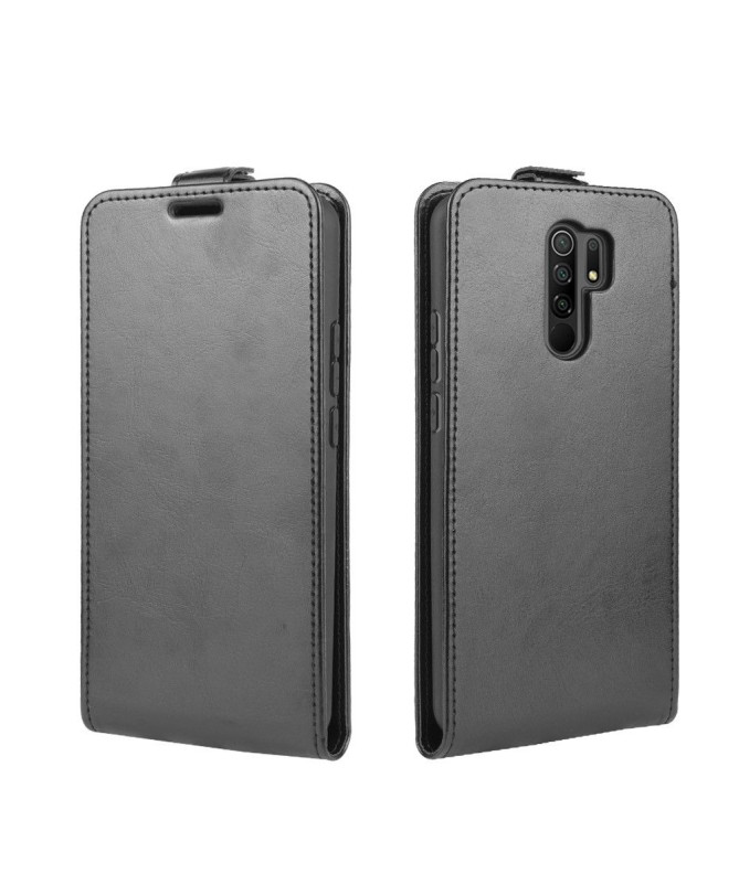 Housse Xiaomi Redmi 9 simili cuir avec rabat verticale