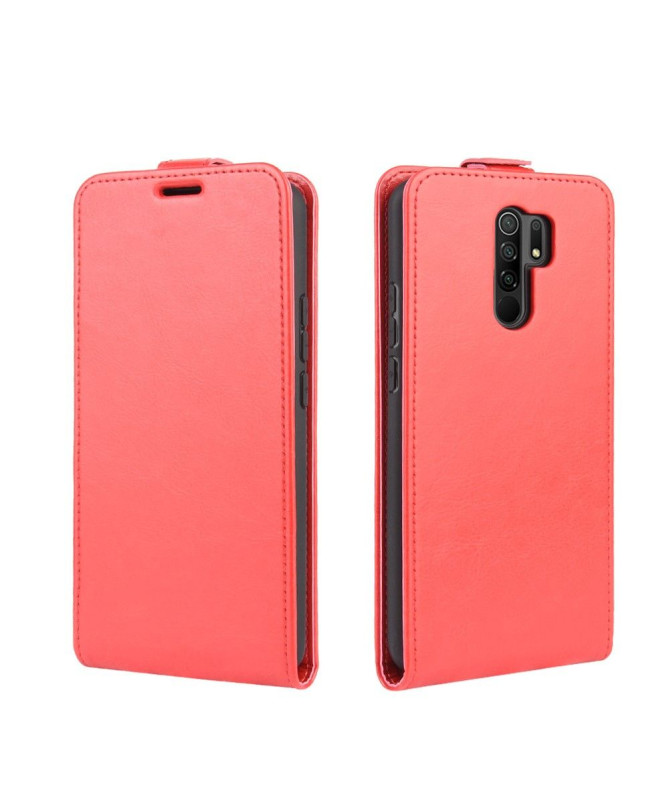 Housse Xiaomi Redmi 9 simili cuir avec rabat verticale