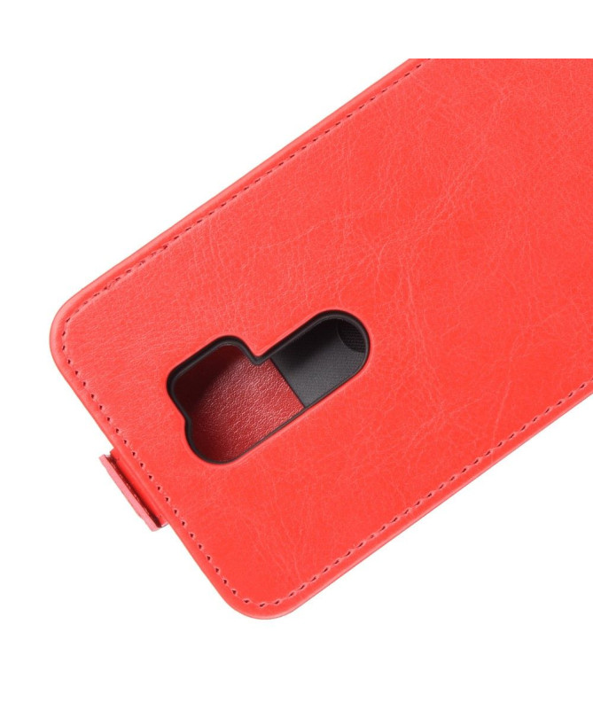 Housse Xiaomi Redmi 9 simili cuir avec rabat verticale