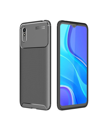 Coque effet fibre de carbone pour Xiaomi Redmi 9A