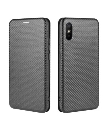 Housse Xiaomi Redmi 9A Effet Fibre de Carbone