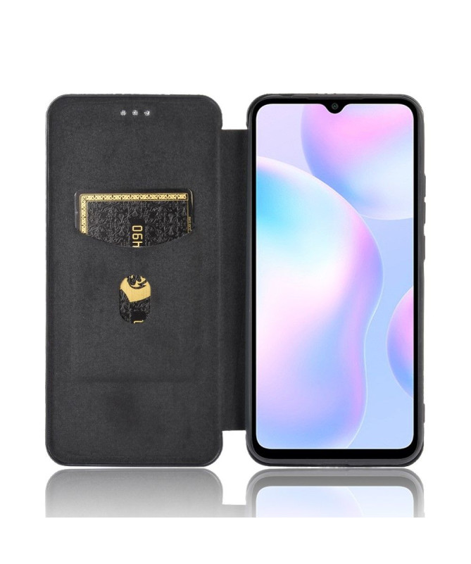 Housse Xiaomi Redmi 9A Effet Fibre de Carbone