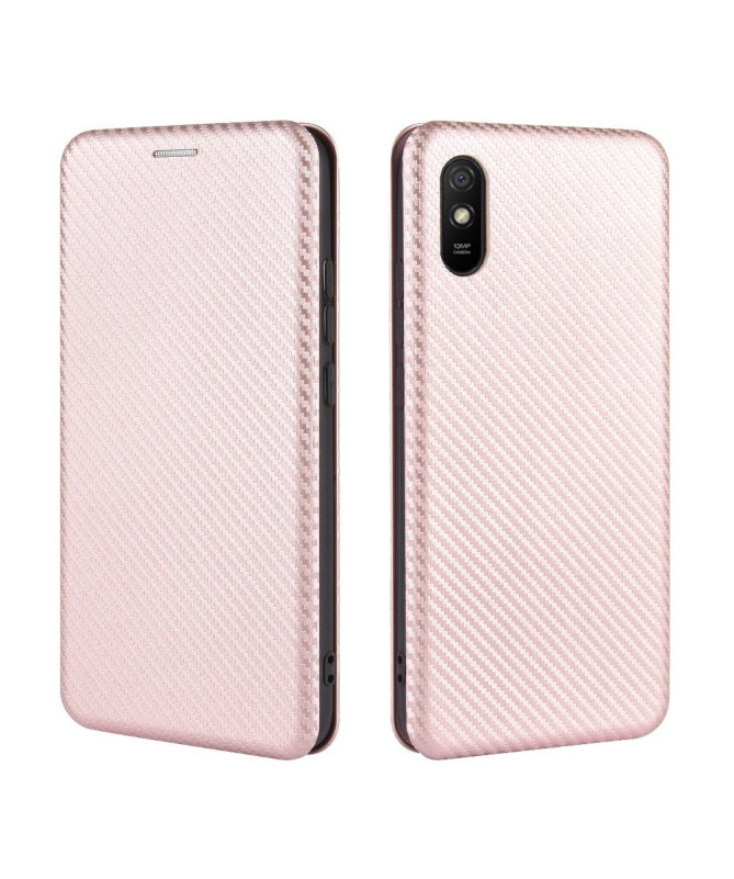 Housse Xiaomi Redmi 9A Effet Fibre de Carbone