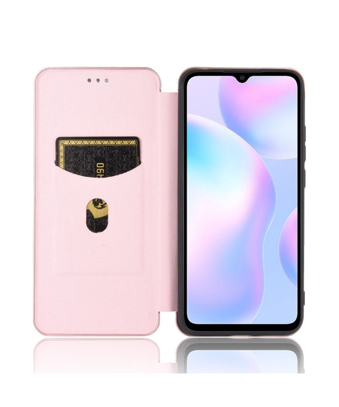 Housse Xiaomi Redmi 9A Effet Fibre de Carbone