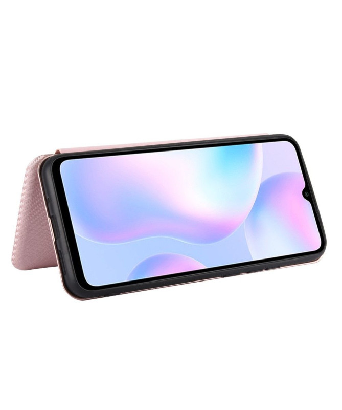 Housse Xiaomi Redmi 9A Effet Fibre de Carbone