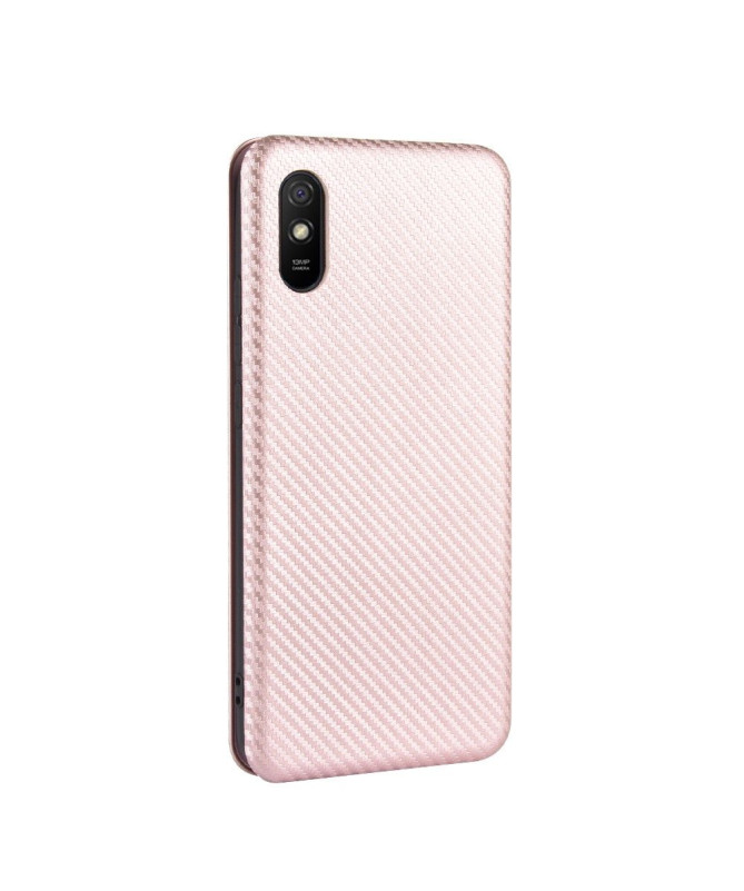 Housse Xiaomi Redmi 9A Effet Fibre de Carbone