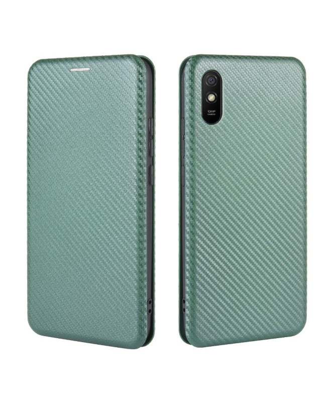 Housse Xiaomi Redmi 9A Effet Fibre de Carbone