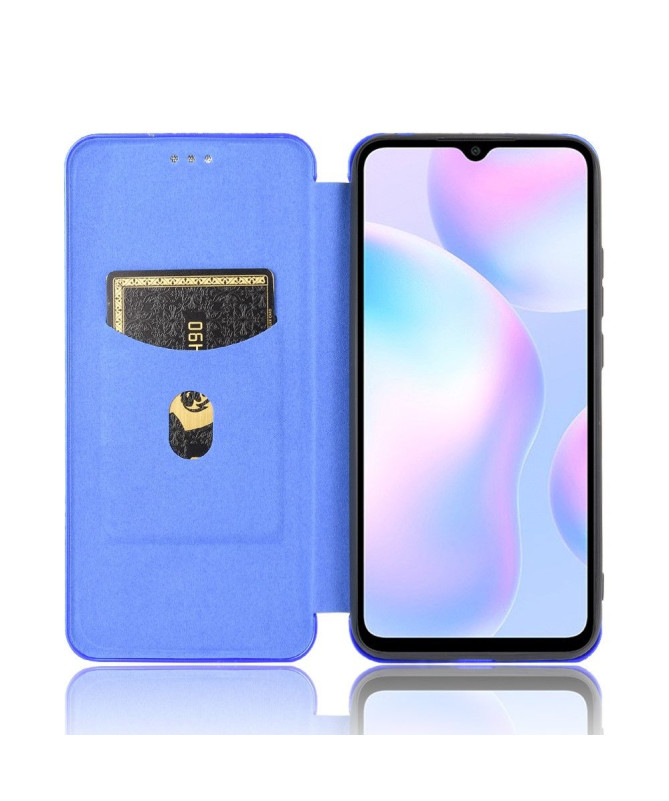 Housse Xiaomi Redmi 9A Effet Fibre de Carbone