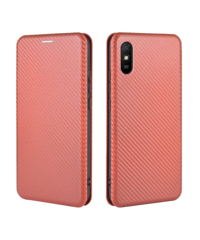 Housse Xiaomi Redmi 9A Effet Fibre de Carbone