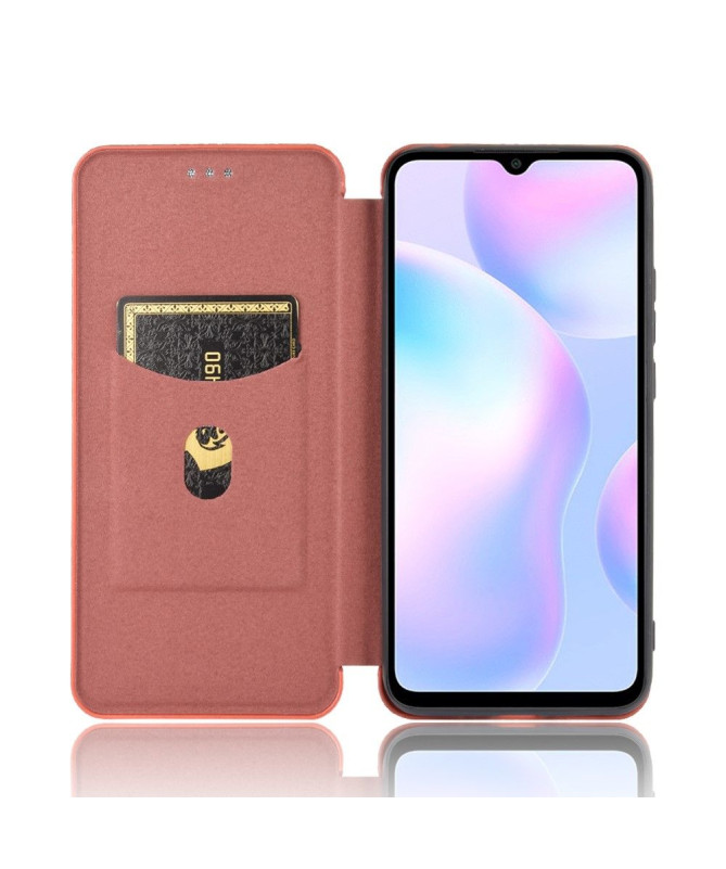 Housse Xiaomi Redmi 9A Effet Fibre de Carbone