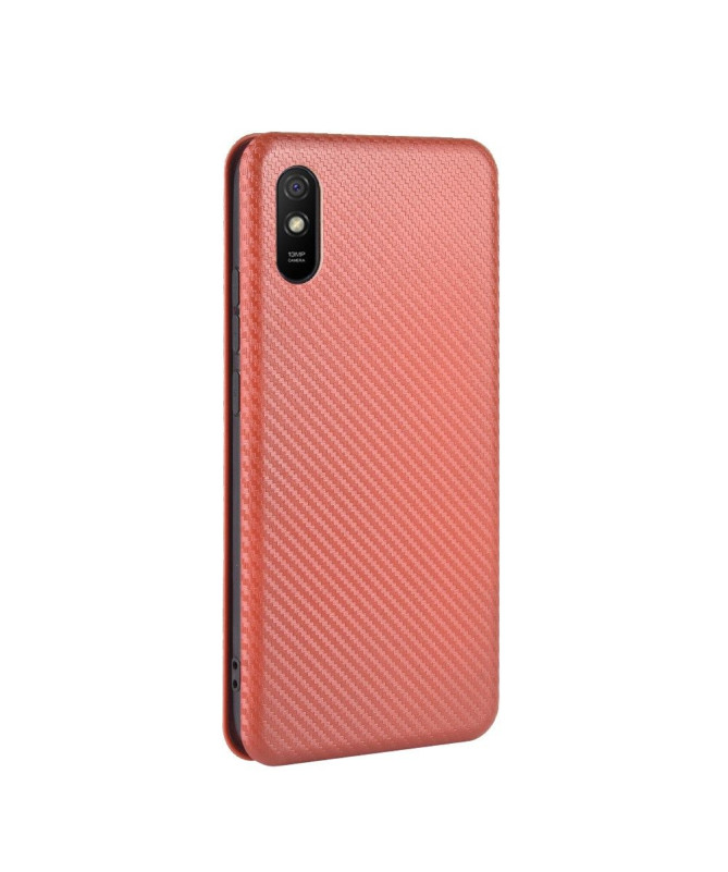 Housse Xiaomi Redmi 9A Effet Fibre de Carbone