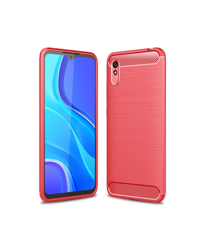 Coque Xiaomi Redmi 9A Flexible Effet Brossé