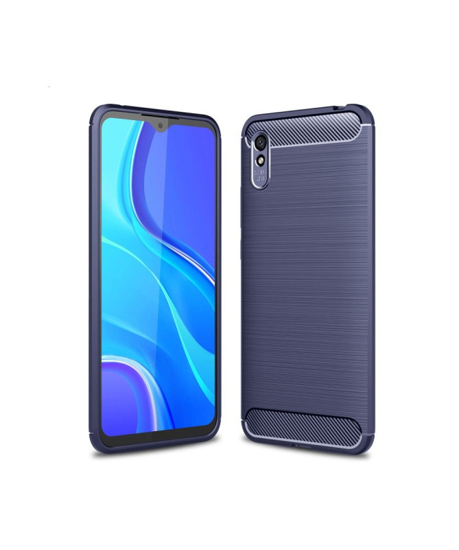 Coque Xiaomi Redmi 9A Flexible Effet Brossé