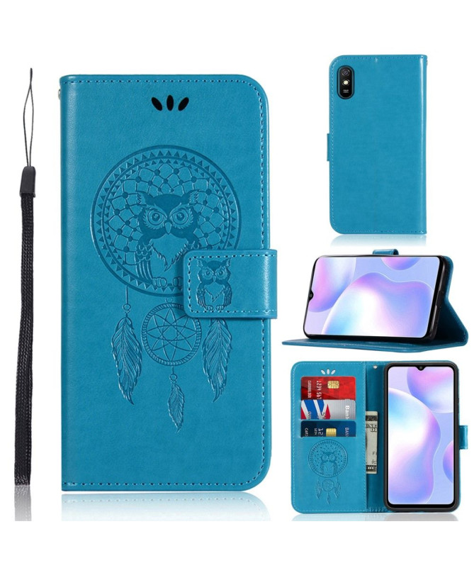 Étui Xiaomi Redmi 9A hibou attrape rêves