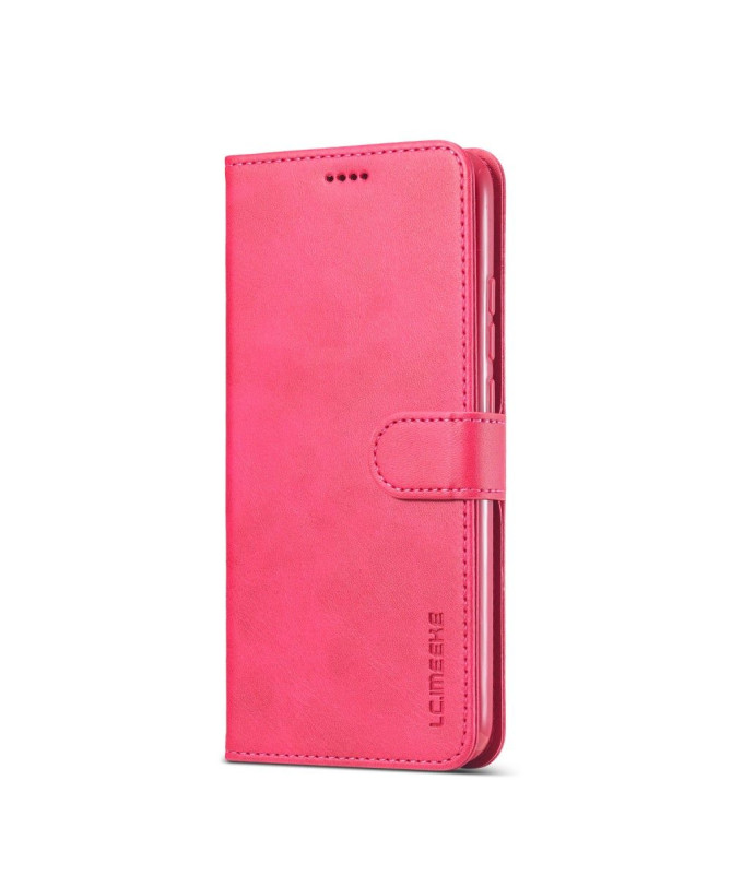 Housse Xiaomi Redmi 9A Effet Cuir LC.IMEEKE