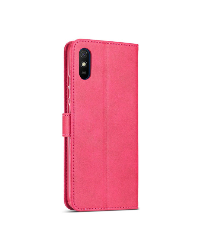 Housse Xiaomi Redmi 9A Effet Cuir LC.IMEEKE