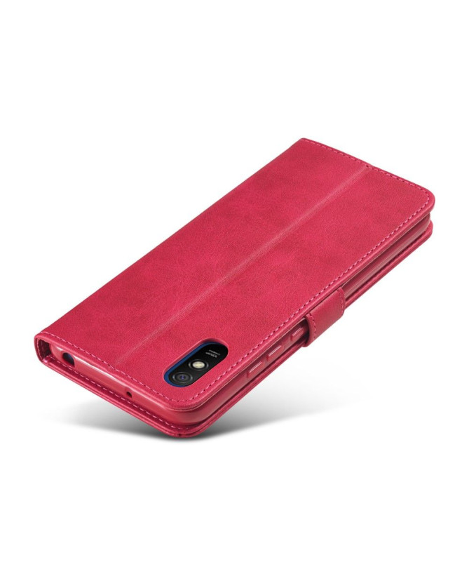 Housse Xiaomi Redmi 9A Effet Cuir LC.IMEEKE