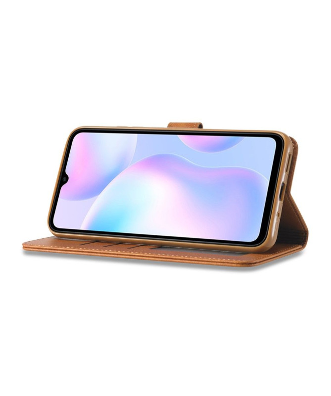 Housse Xiaomi Redmi 9A Effet Cuir LC.IMEEKE