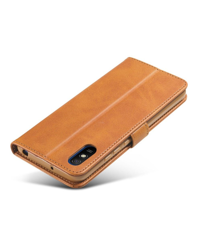 Housse Xiaomi Redmi 9A Effet Cuir LC.IMEEKE