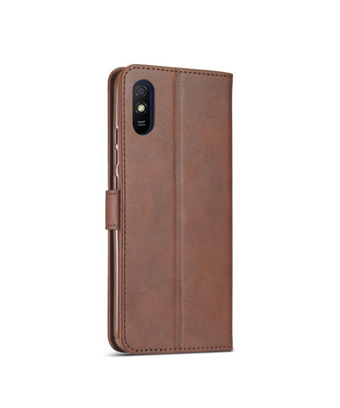 Housse Xiaomi Redmi 9A Effet Cuir LC.IMEEKE