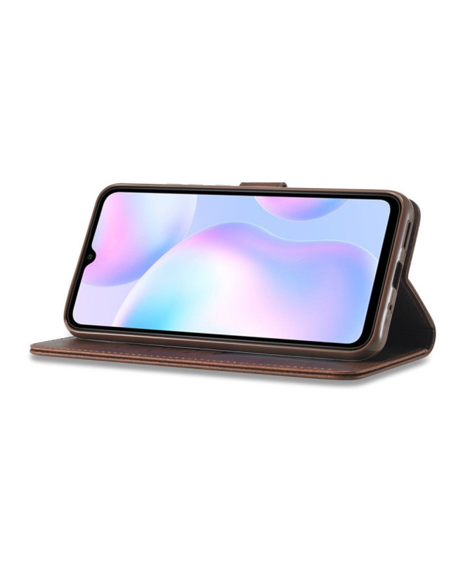 Housse Xiaomi Redmi 9A Effet Cuir LC.IMEEKE