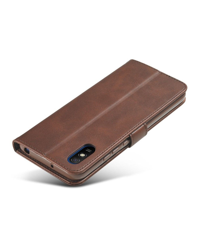 Housse Xiaomi Redmi 9A Effet Cuir LC.IMEEKE