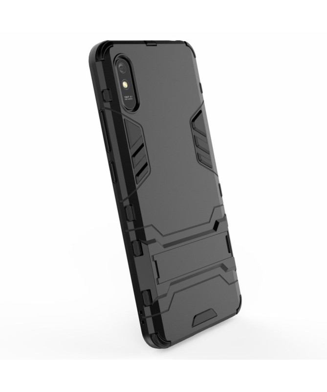 Coque Xiaomi Redmi 9A cool guard antichoc avec support intégré