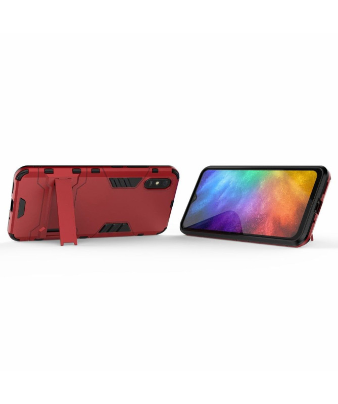 Coque Xiaomi Redmi 9A cool guard antichoc avec support intégré