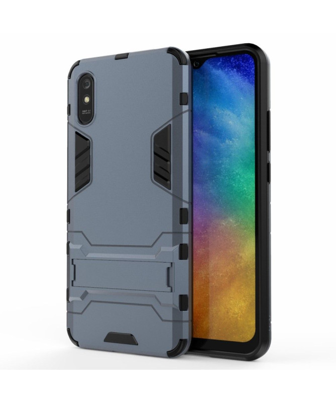 Coque Xiaomi Redmi 9A cool guard antichoc avec support intégré